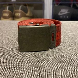 Plaid lumberjack belt
